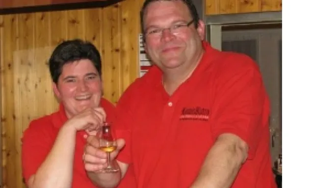 Die scheidenden Pächter: Manfred "Manni" und Yvonne Lais
