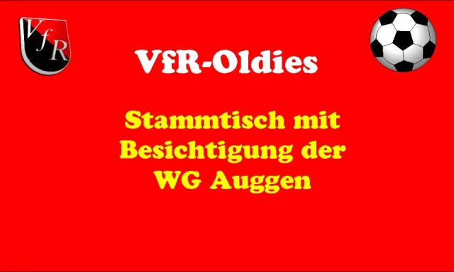 VfR-Oldies verbinden Stammtisch mit Besichtigung der WG Auggen
