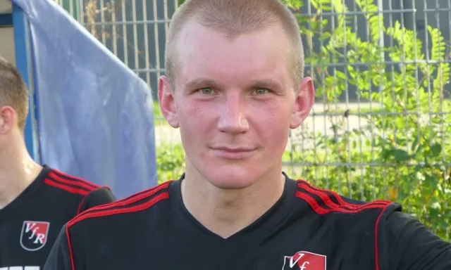 Thomas Zühlcke trifft zur 1:0-Führung
